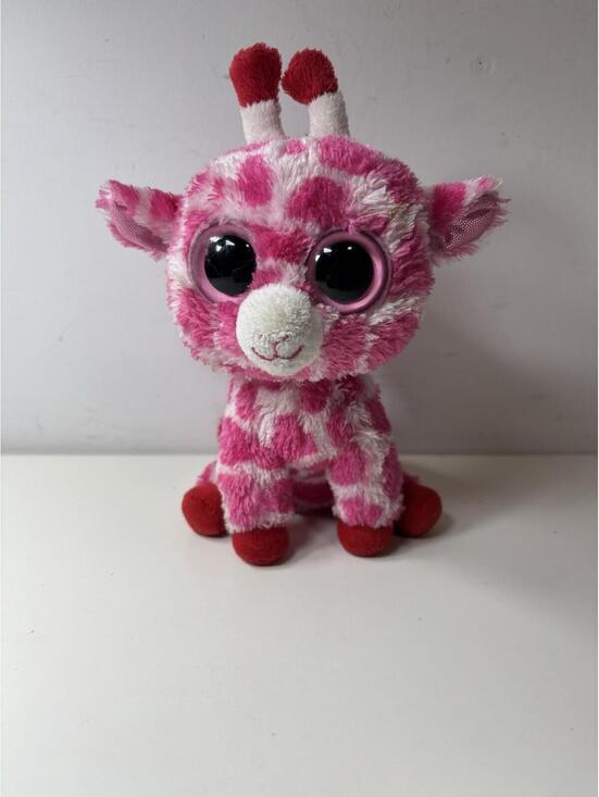 Ty Other - Ty Beanie Boos - JUNGLELOVE the Pink Giraffe (6 Inch) Stuffed Animal Toy
